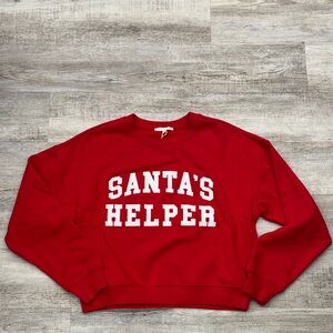 Z Supply Red Santa’s Helper Sweater
